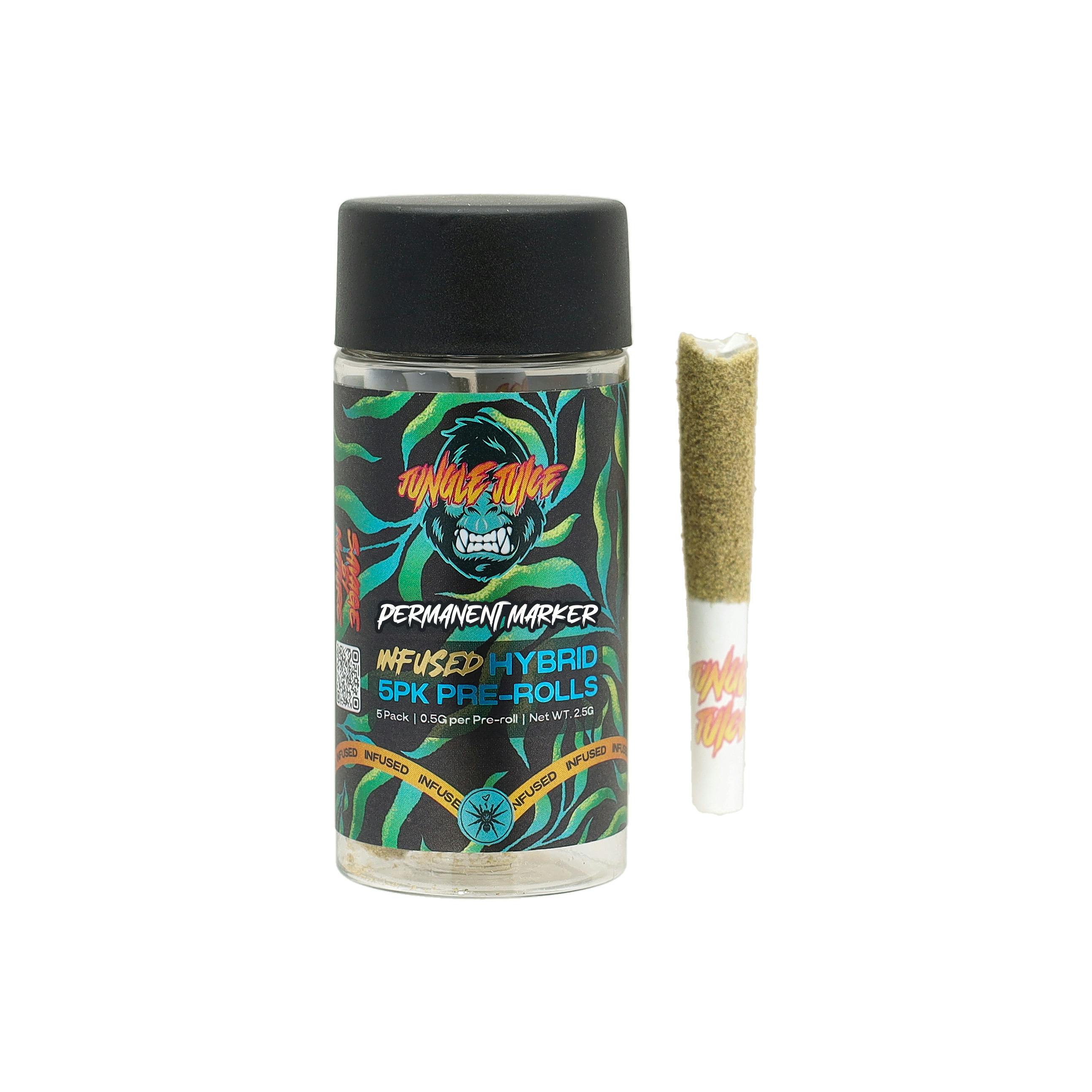 Permanent Marker 5pk Infused Pre-Rolls