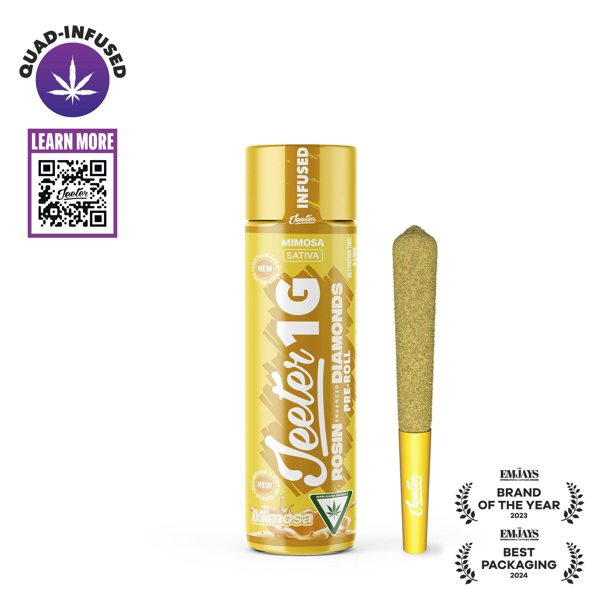 Mimosa Quad Infused Pre-Roll