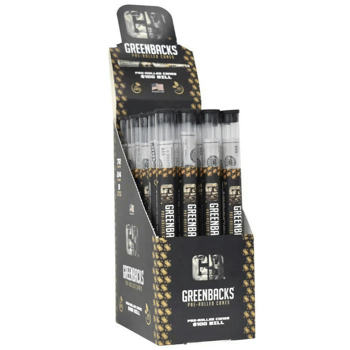 Green Backs King Size Cones 3pk