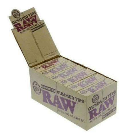 Zig Zag Biodegradable Unbleached Rolling Tips Tips 24pk