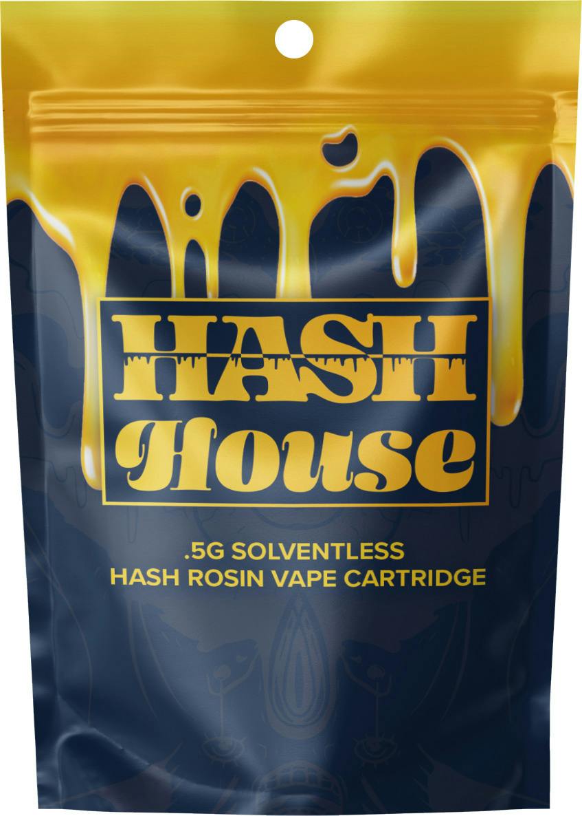 Garlic Drip Hash Rosin Cartridge cannabis product
