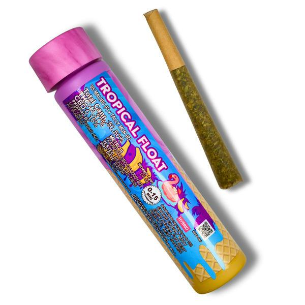 Tropical Float Infused Rosin Pre-Roll cannabis product