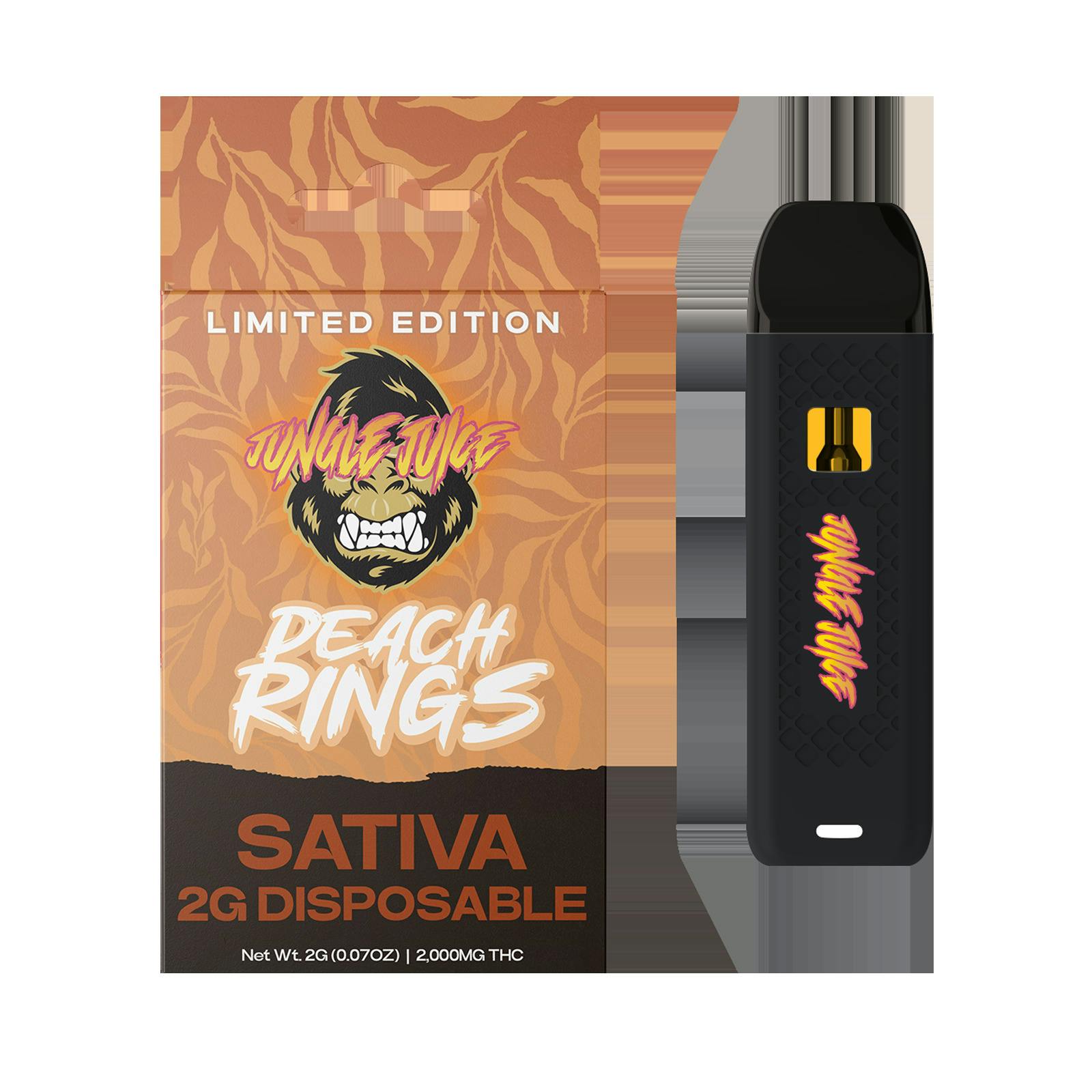 Peach Rings Disposable cannabis product