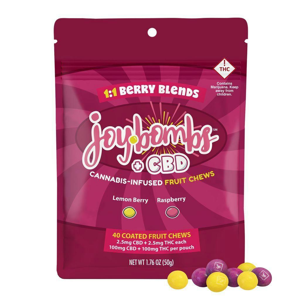Berry Blend CBD/THC 1:1 Fruit Chews