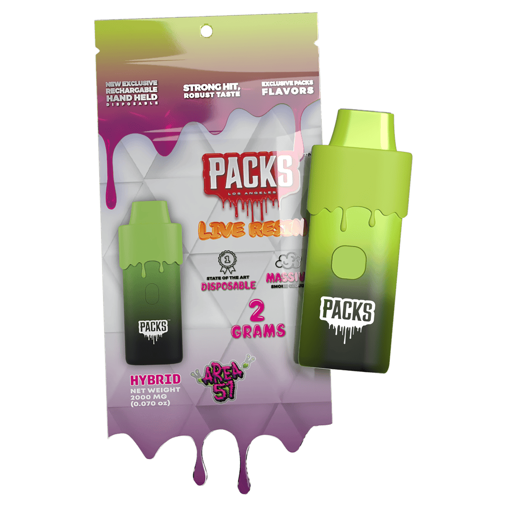 Packwoods Area 51 Live Resin AIO 2 g