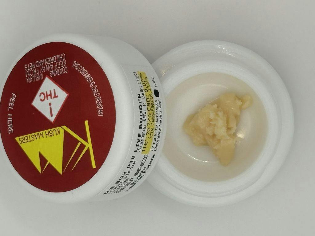 Kush Masters Ice Box Pie Badder 1 g