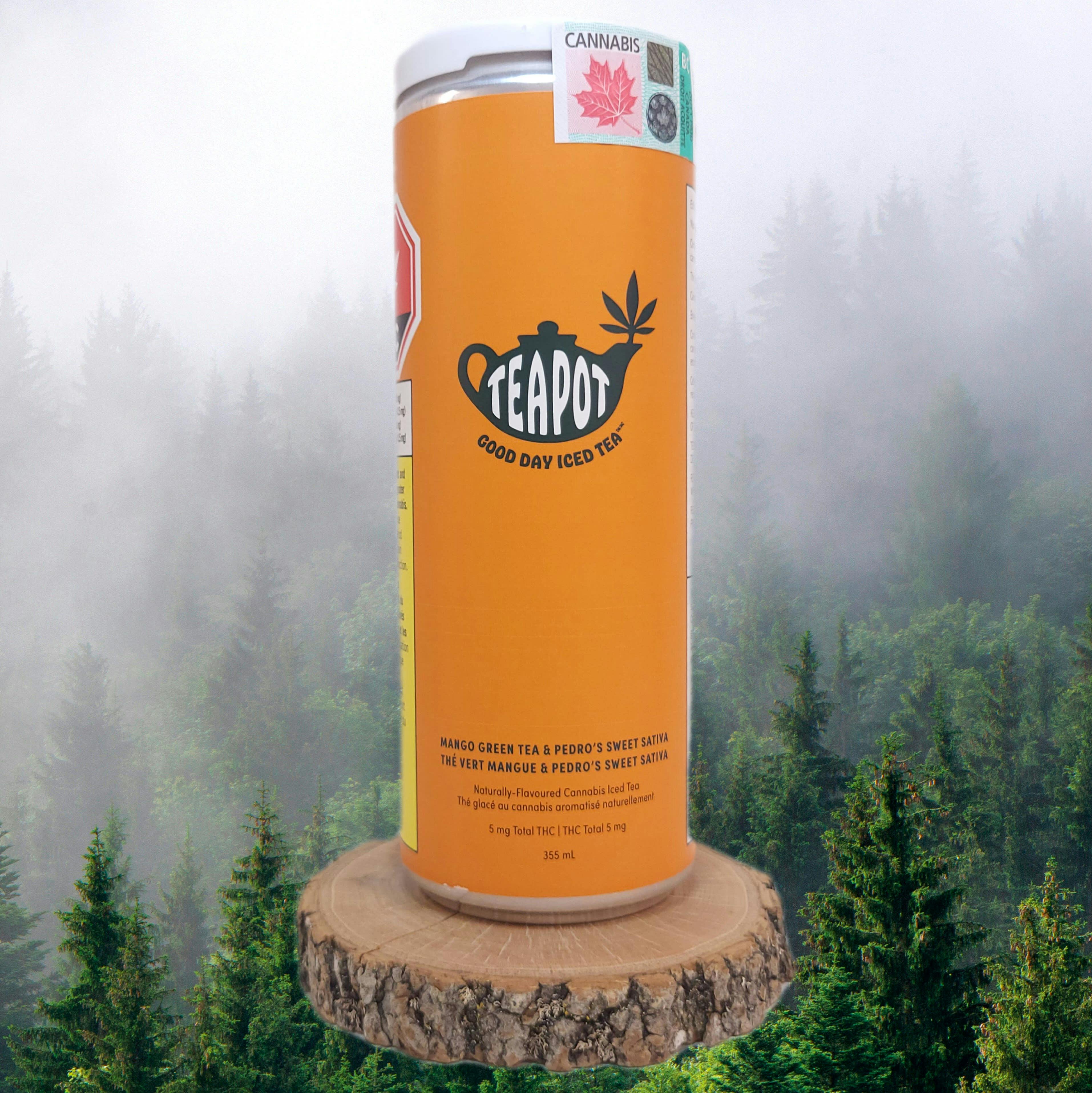 MANGO GREEN TEA & PEDRO'S SWEET SATIVA | 355ml