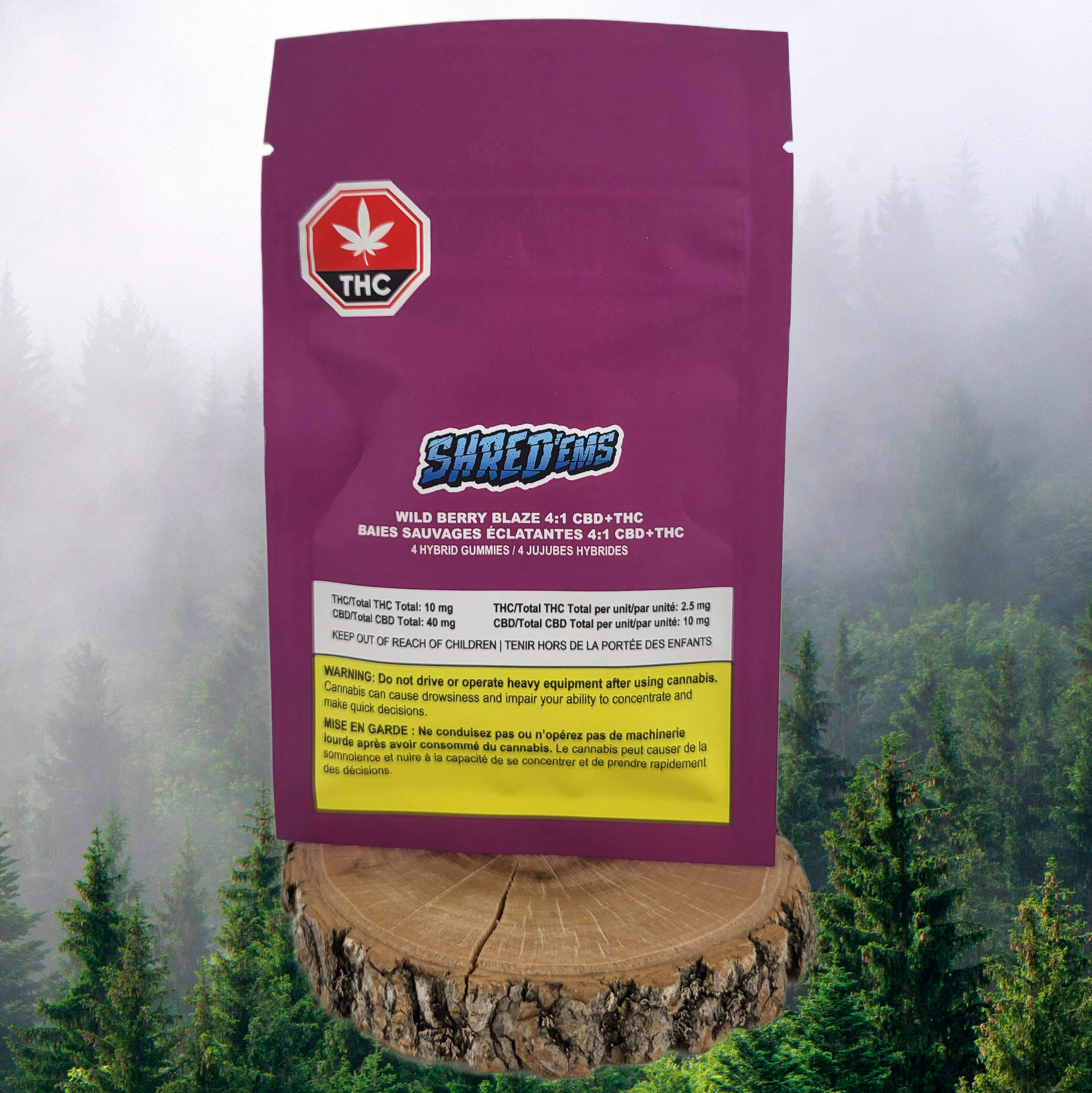 WILD BERRY BLAZE GUMMIES | 4 X