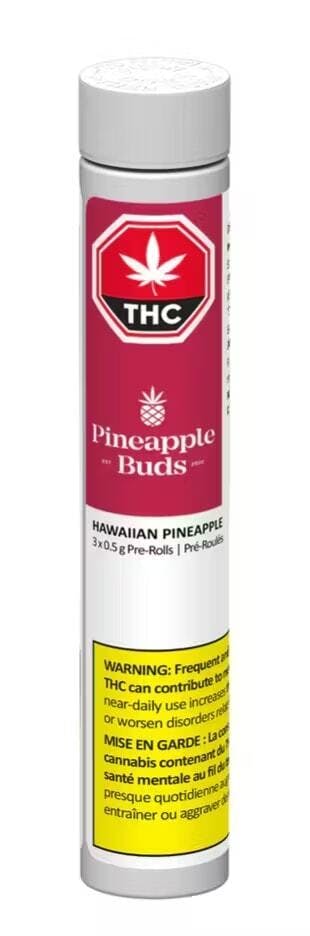 HAWAIIAN PINEAPPLE PRE-ROLLS | 3 x