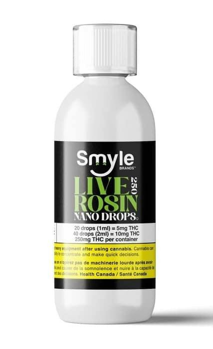 Smyle | LIVE ROSIN NANO DROPS | 250mg
