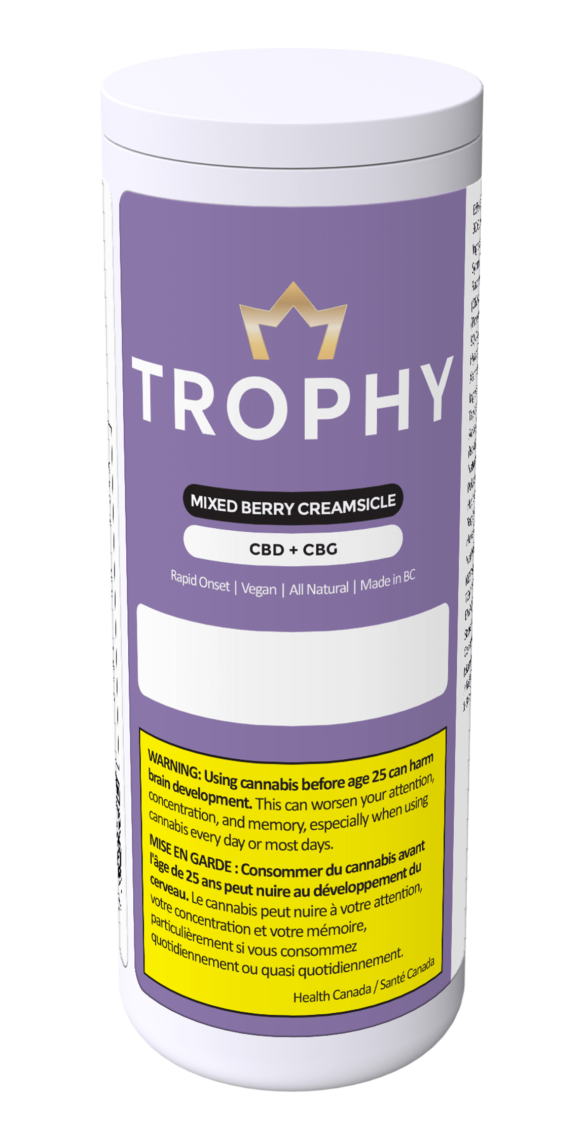 MIXED BERRY CREAMSICLE CBD:CBN GUMMIES | 20-pk