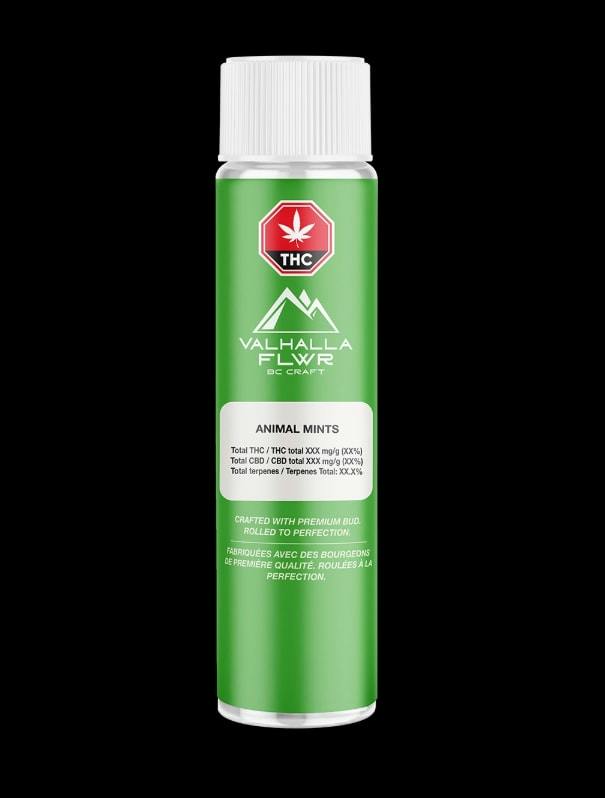 Valhalla Flwr | ANIMAL MINTS PRE-ROLLS | 10 x 0.5g