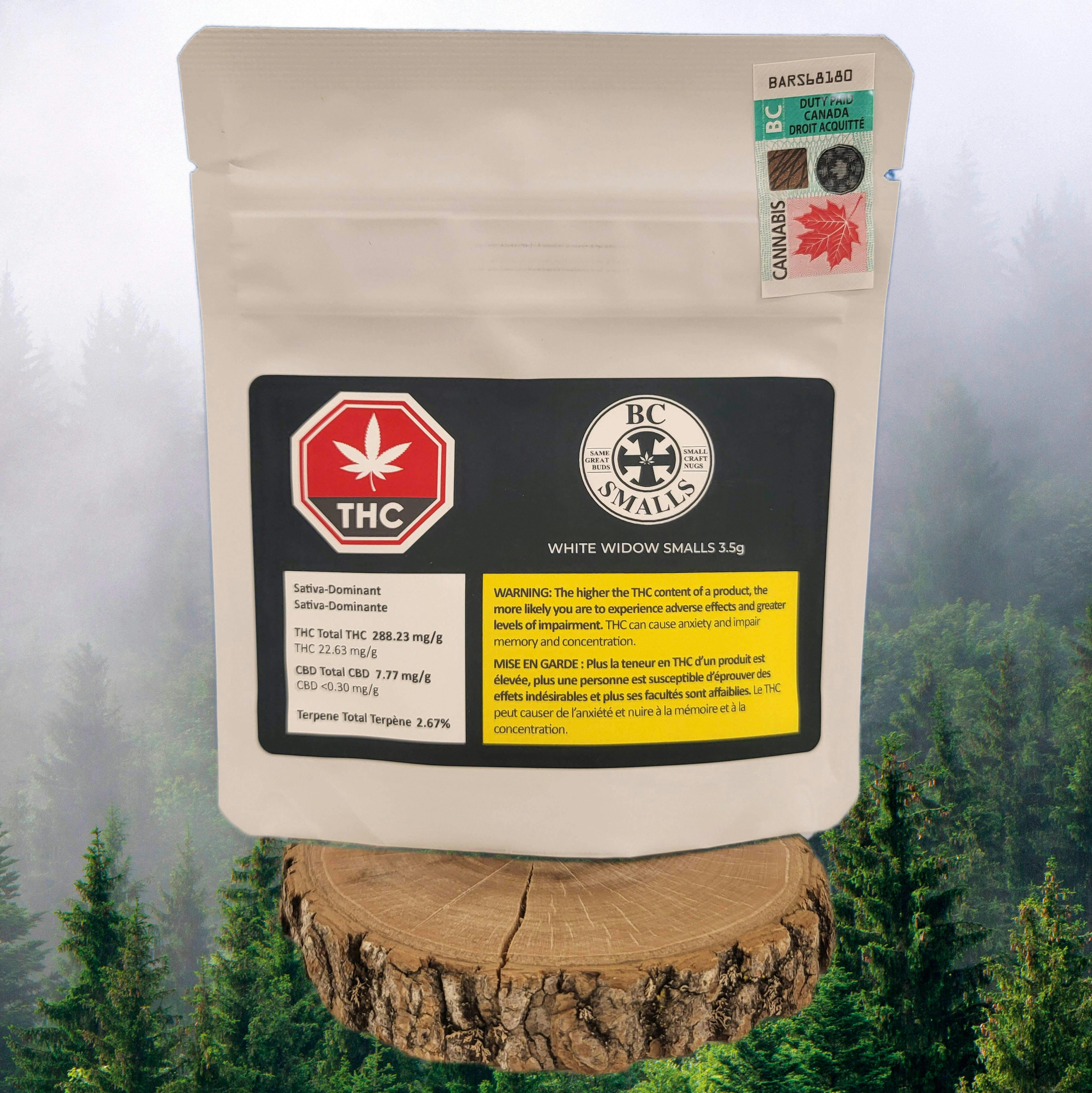BC Smalls | WHITE WIDOW SMALLS LTO | 3.5