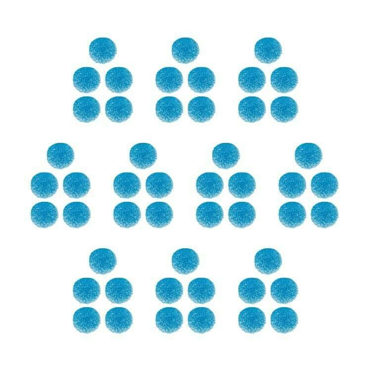 Pearls | BLUE RAZZLEBERRY 3:1 CBG/THC CHEWS MULTIPACK | 50 x 2mg