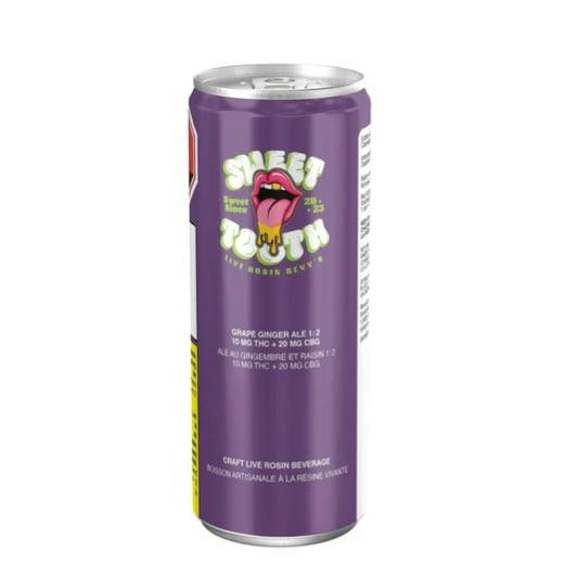 Sweet Tooth | LIVE ROSIN GRAPE GINGER ALE DRINK | 355ml