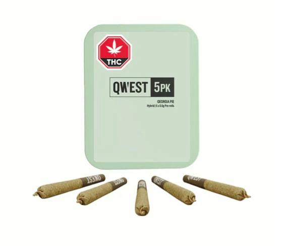 Qwest | GEORGIA PIE PRE-ROLLS | 5 x 0.5g