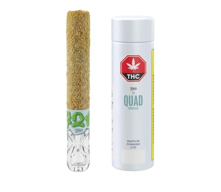 TENZO | THE QUAD HOURGLASS INFUSED PRE-ROLL LTO | 2g