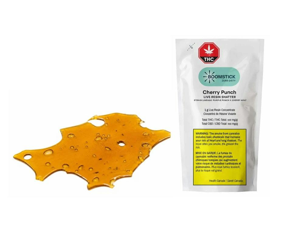 Boomstick | CHERRY PUNCH LIVE RESIN SHATTER | 1g