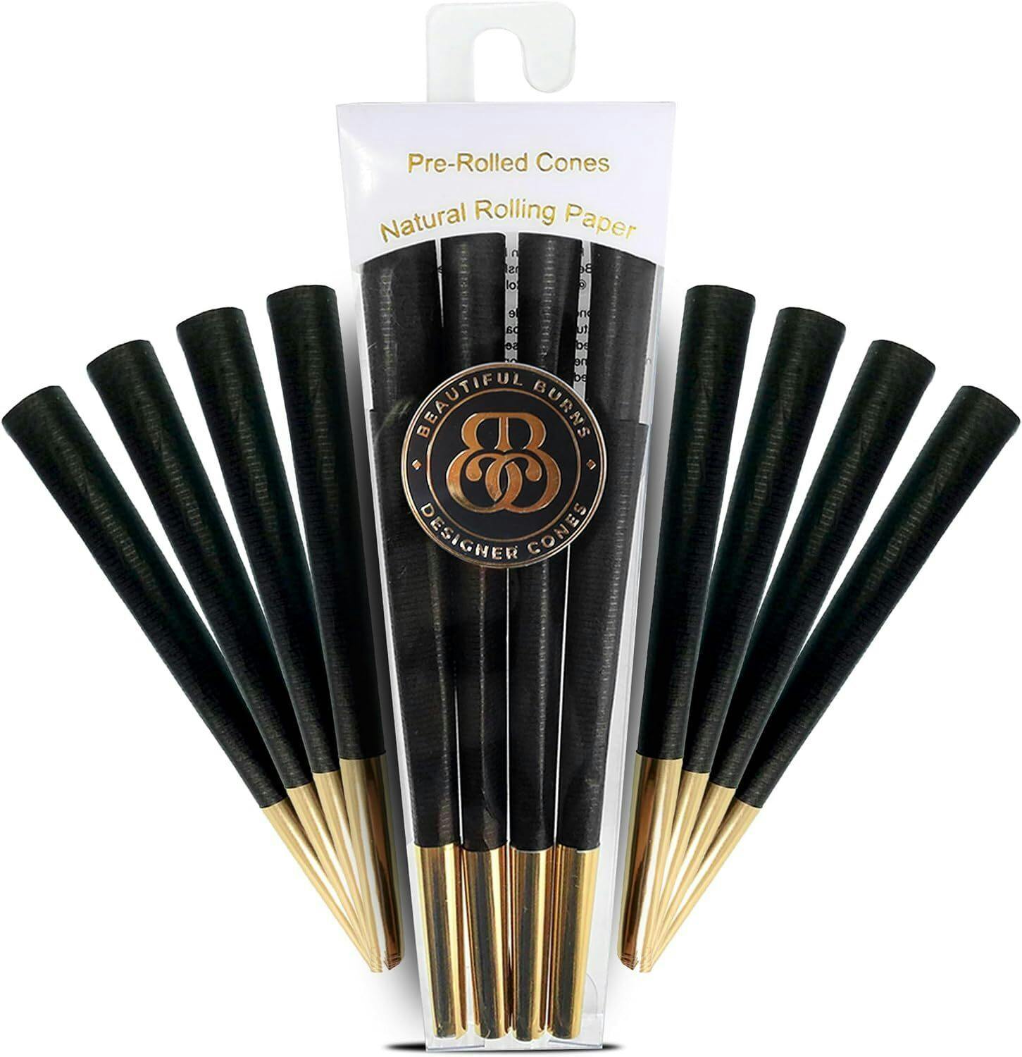 Beautiful Burns | BLACK MAGIC ROLLING CONES | 8x