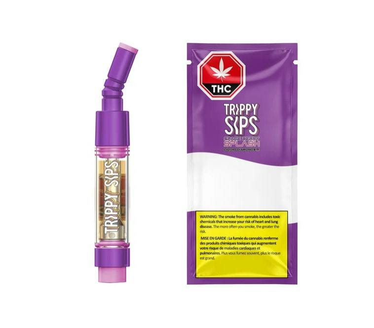 Trippy Sips | SPACE BERRY SPLASH 97+ DIAMOND BLEND VAPE CART | 0.95g