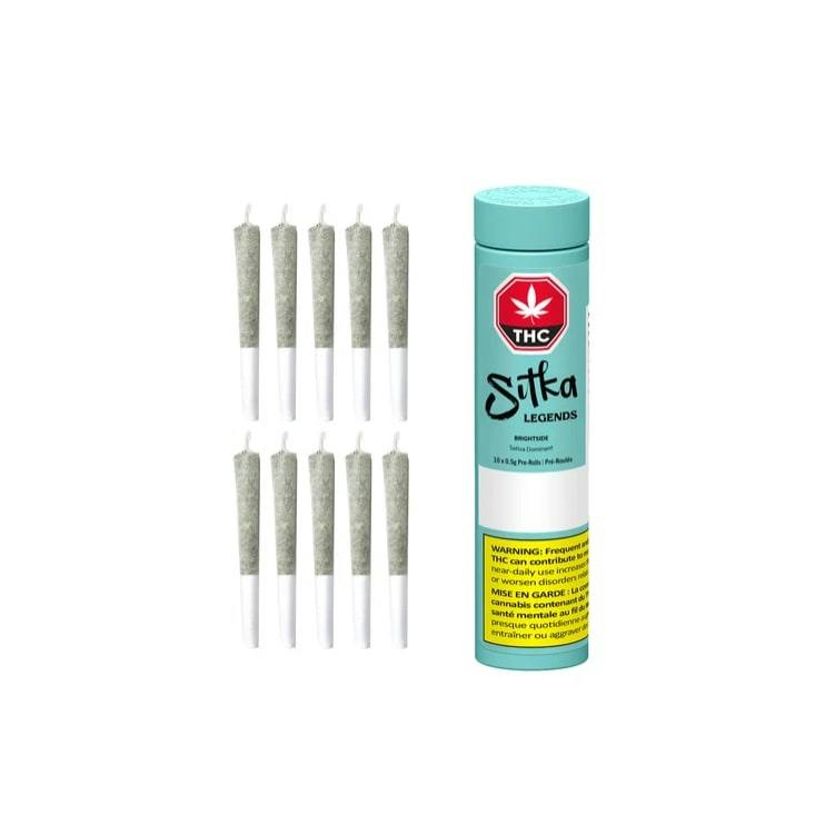Sitka Legends | BRIGHTSIDE PRE-ROLLS | 10 x 0.5g