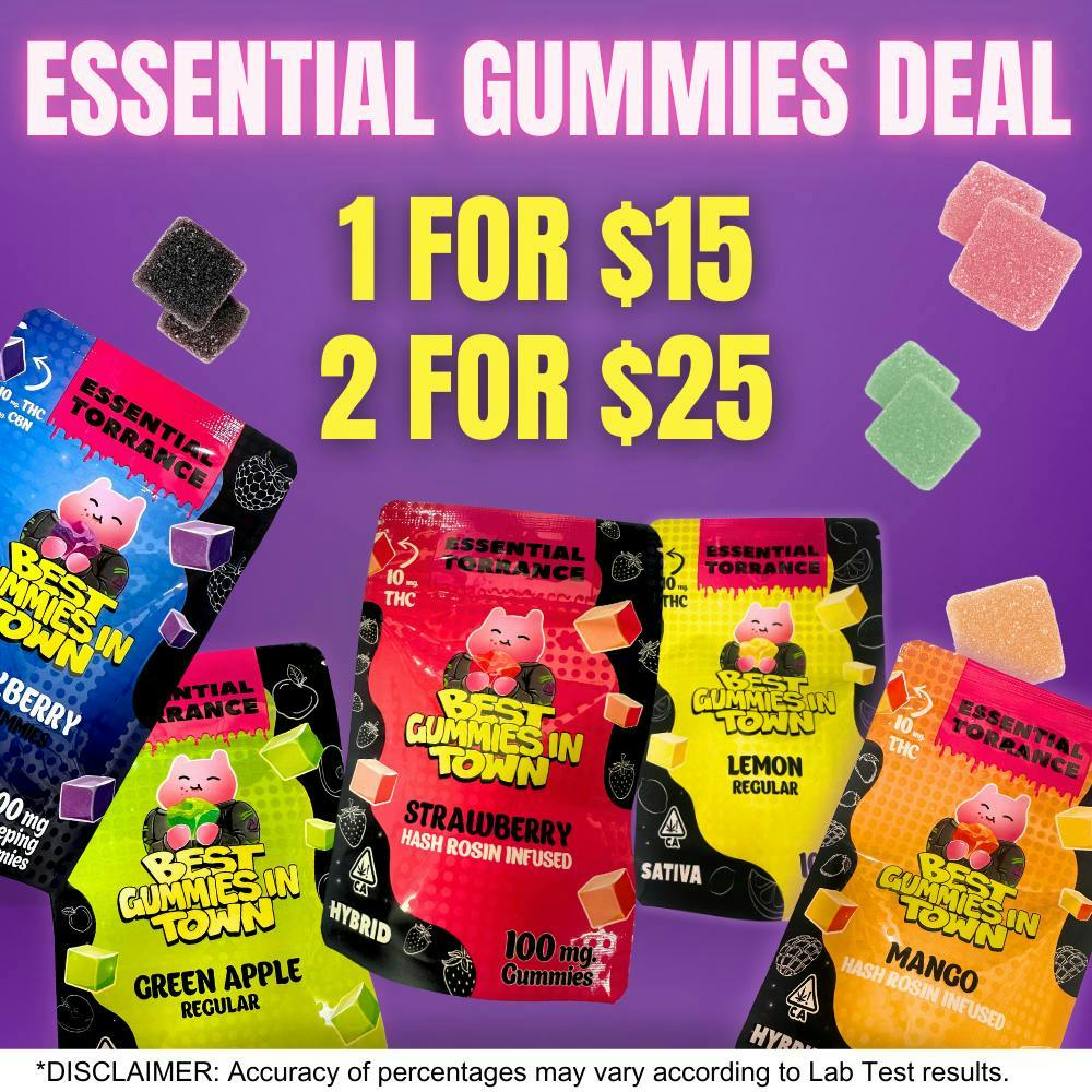 Gummies 2 for $25
