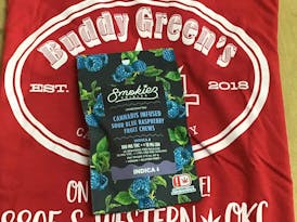 Smokiez Sour Blue Rasberry 100mg
