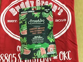 Smokiez Sour Watermelon 1000mg