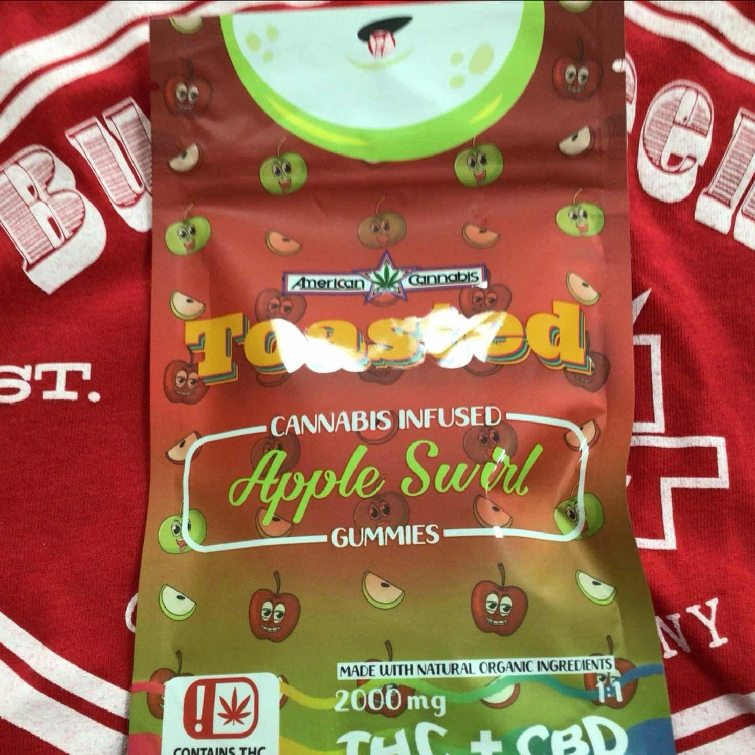 Toasted Gummies Apple Swirl 10pk [Hybrid]