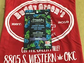 Blue Raspberry INDICA Fruit Chews - 250mg THC