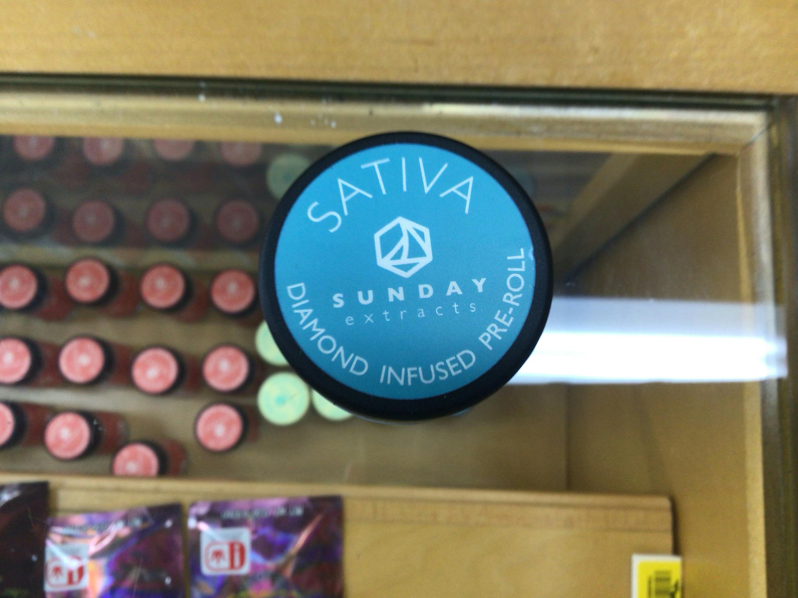 0.75g Diamond Infused Pre-Roll - Green Crack