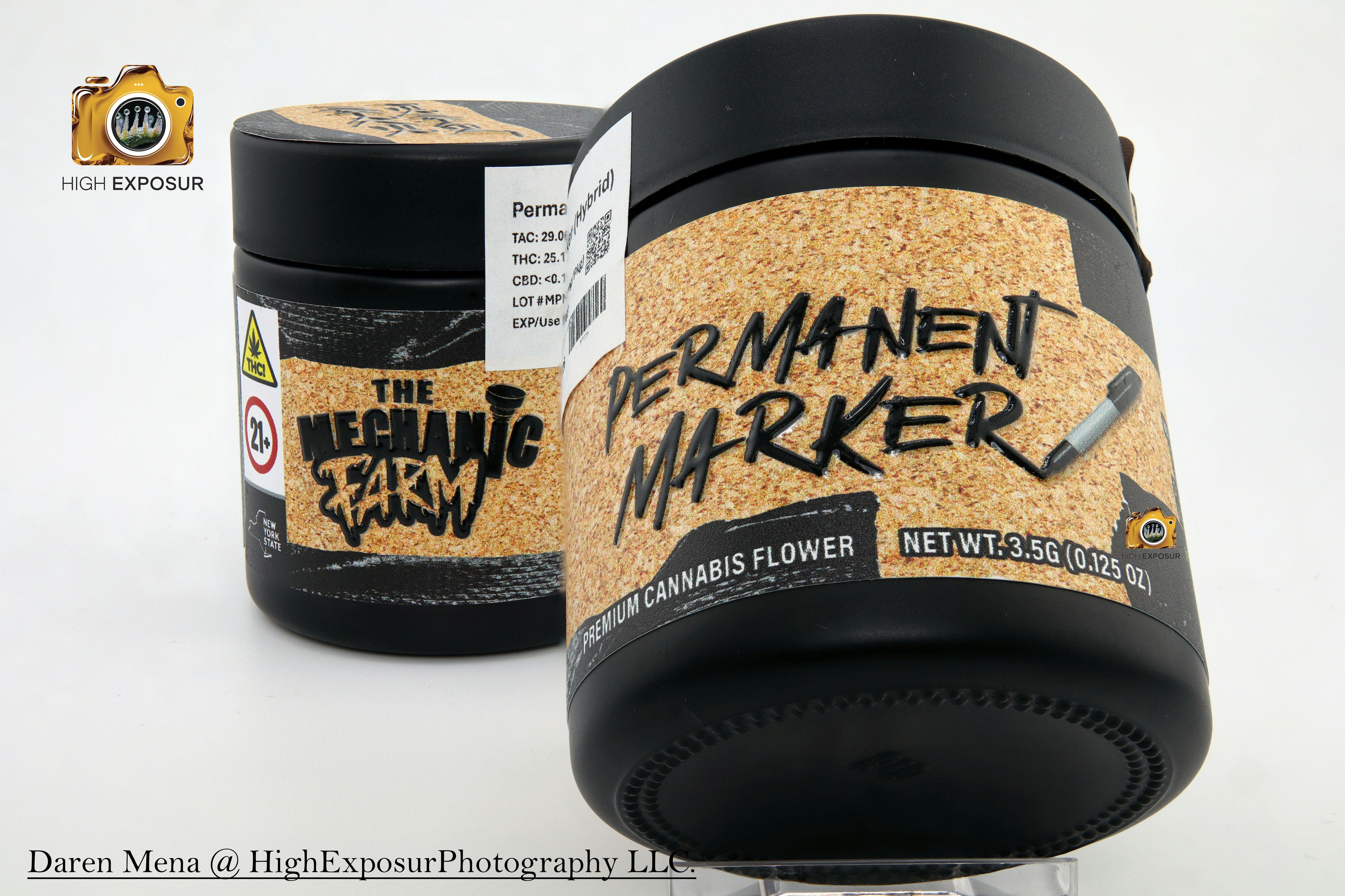 THE MECHANICS FARM - Permanent Marker - Flower