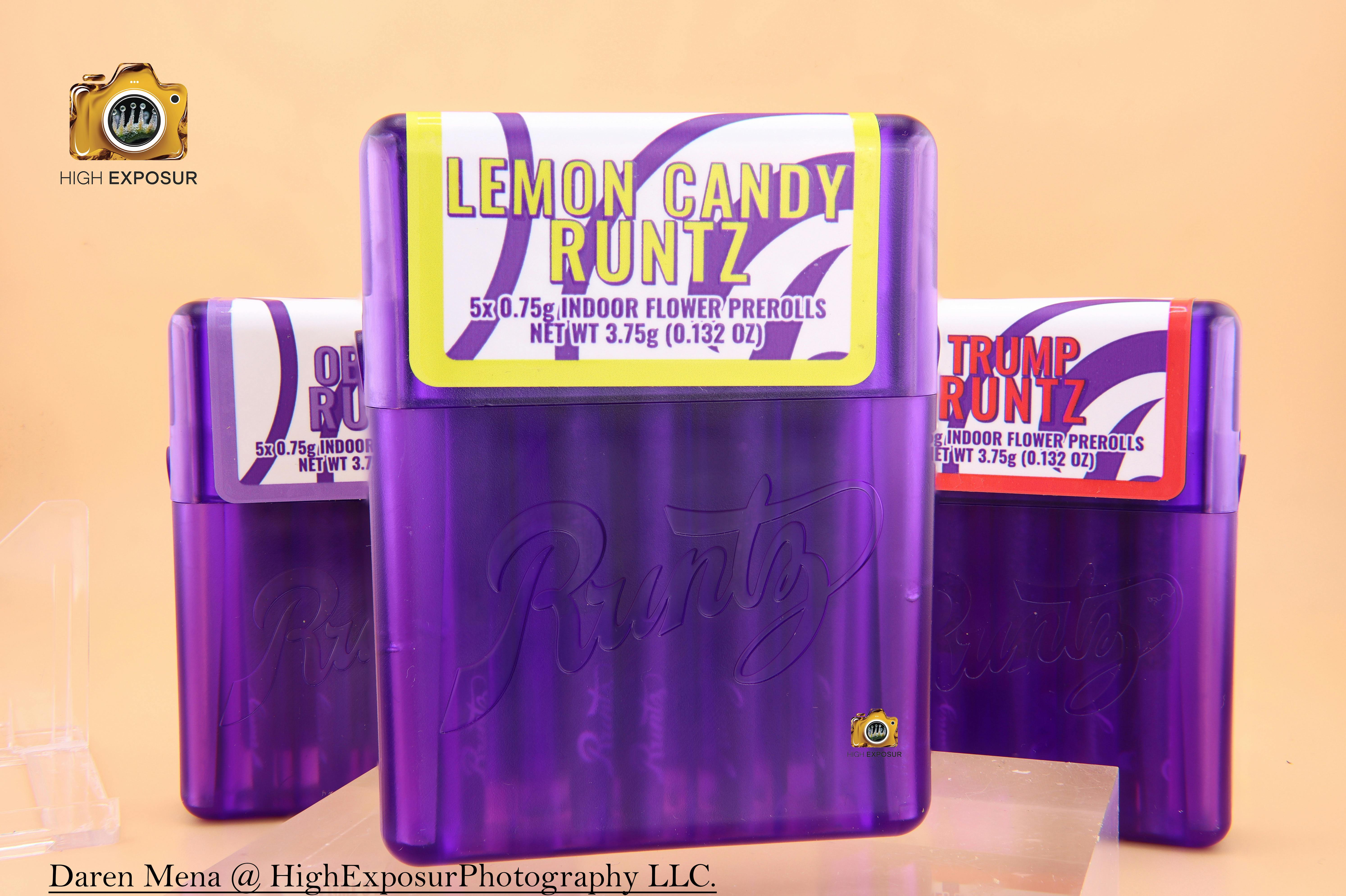 RUNTZ - Lemon Candy Runtz - Pre-rolls - 5pk