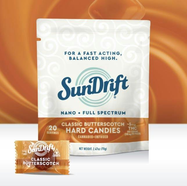 SunDrift - Butterscotch Hard Candy 20pk - SDT-HARD-BSH-030325