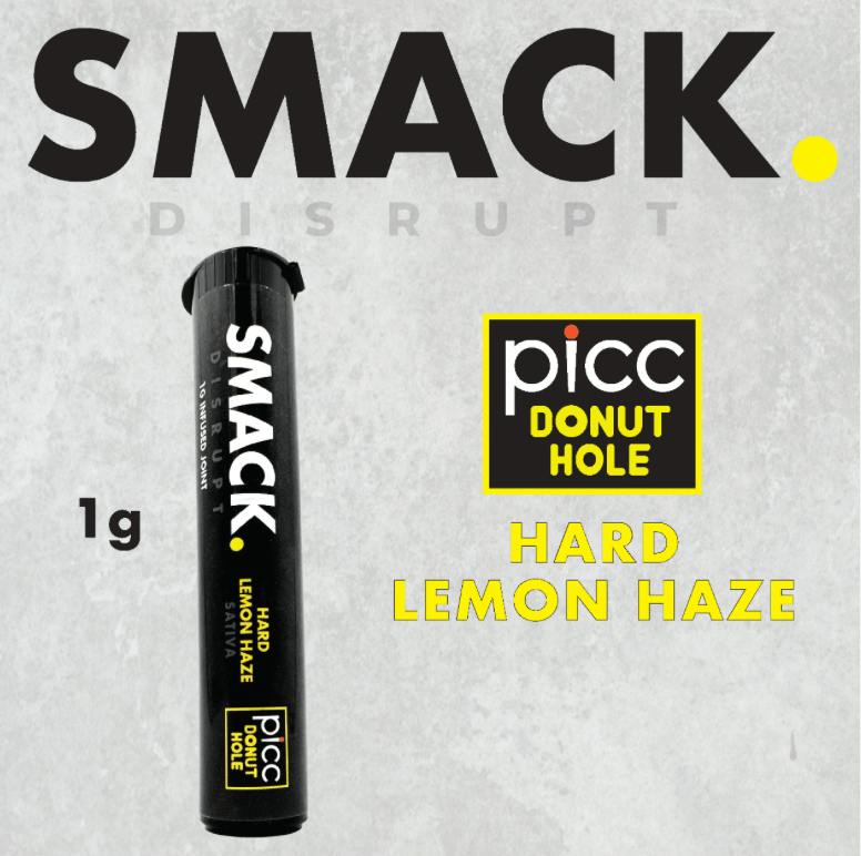 SMACK - Picc - Hard Lemon Haze Infused Pre-Roll - 0.5g at DISPO Weed Dispensary & Delivery