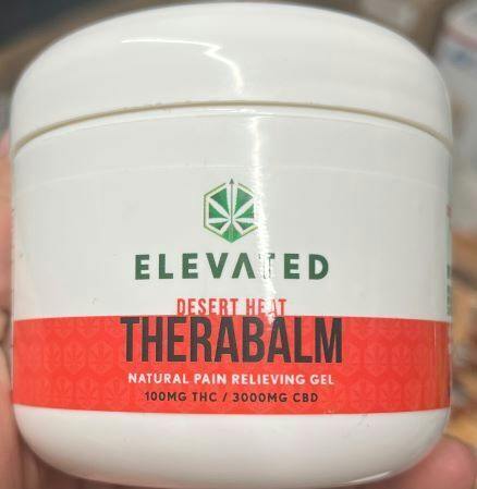 Elevated - Therabalm Hot Cream - 3000mg CBD/ 100mg THC at Apogee Dispensary - Sunland Park