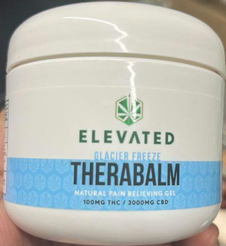 Elevated - Therabalm Cold Cream - 3000mg CBD/ 100mg THC at Apogee Dispensary - Sunland Park