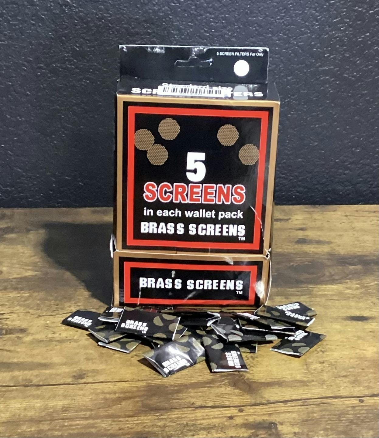 Brass Pipe Screens Box at Apogee Dispensary - Sunland Park