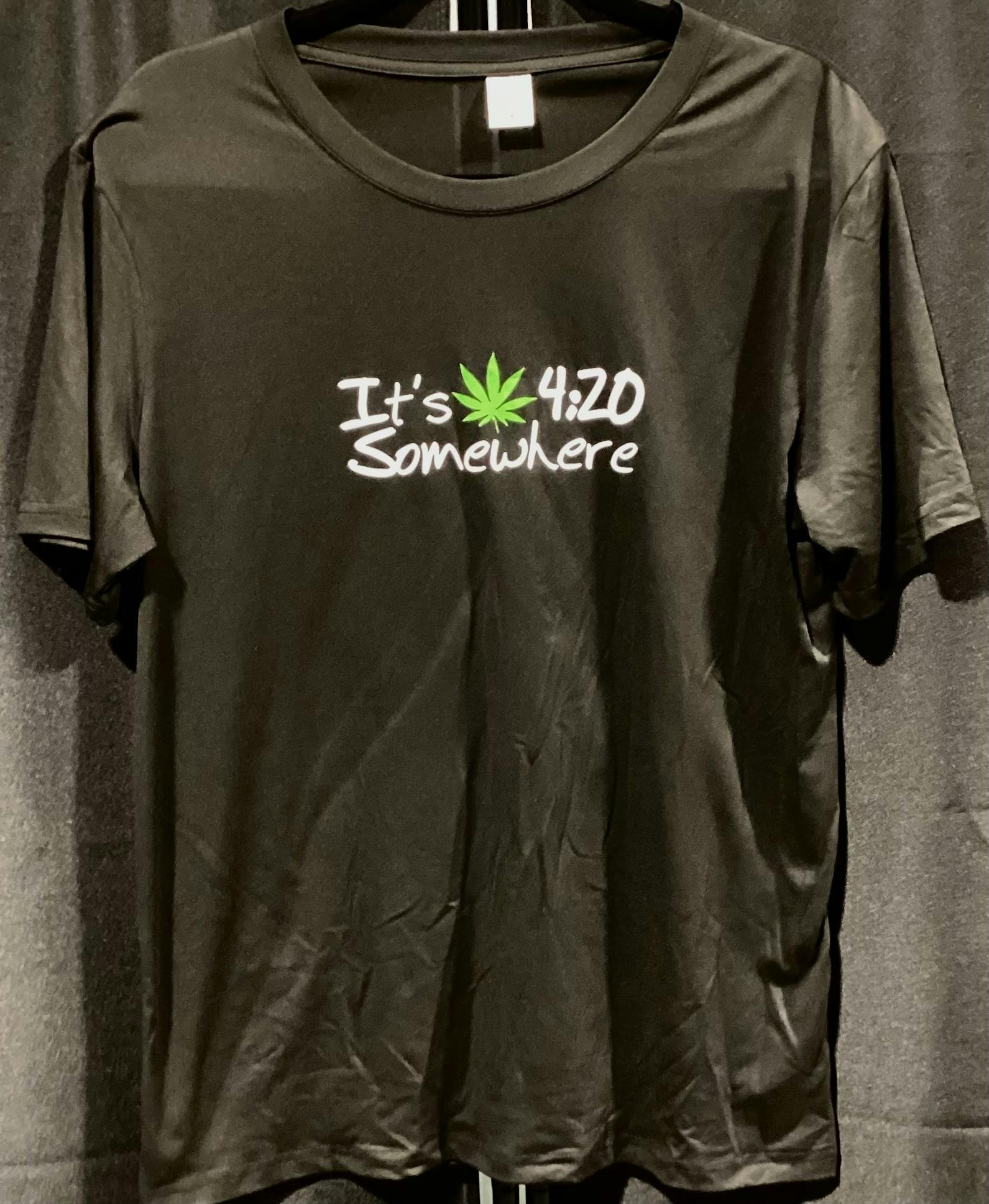 Its 4:20 Somewhere Print Shirt