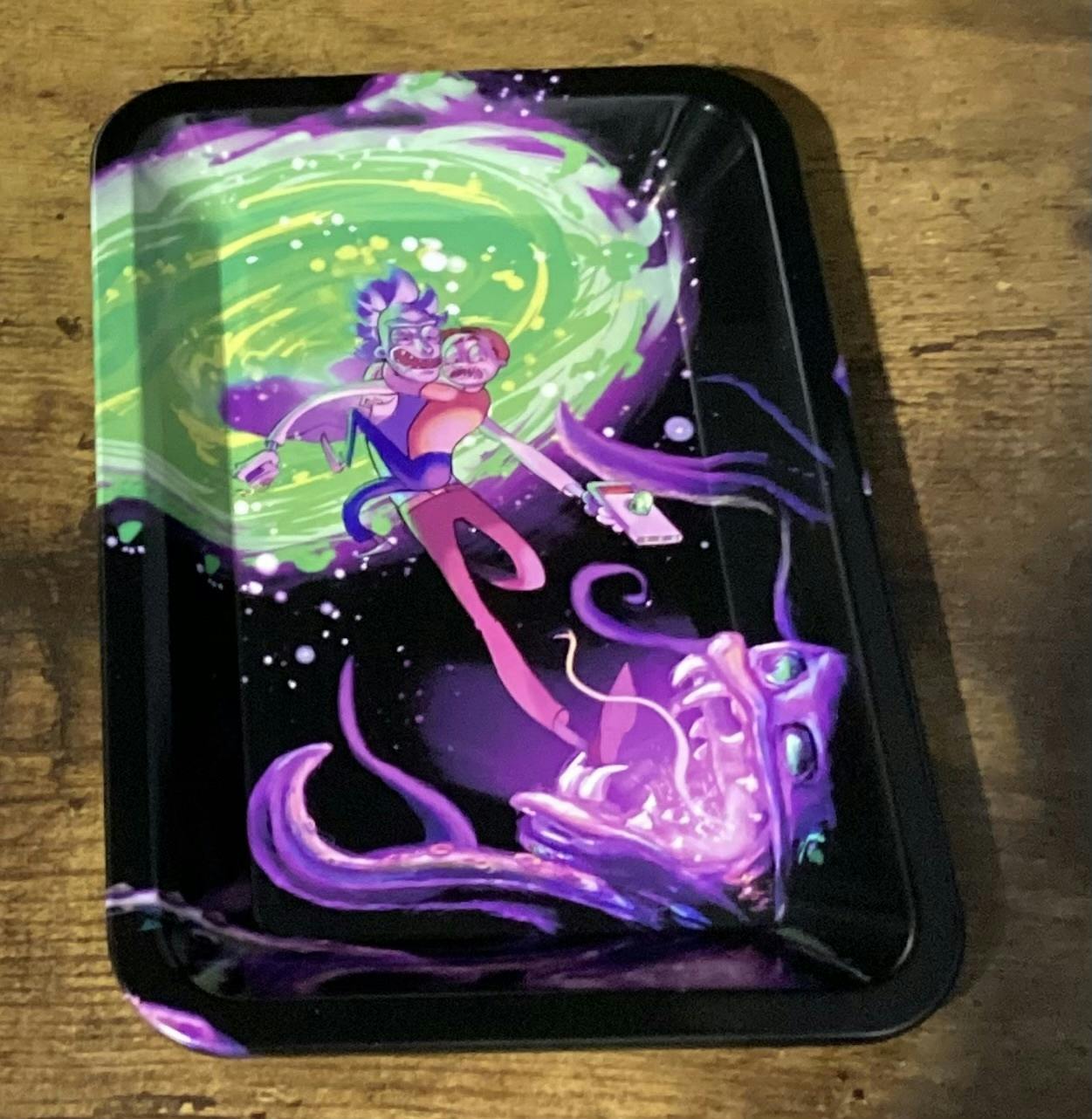 Metal Anime Weed Tray at Apogee Dispensary - Sunland Park