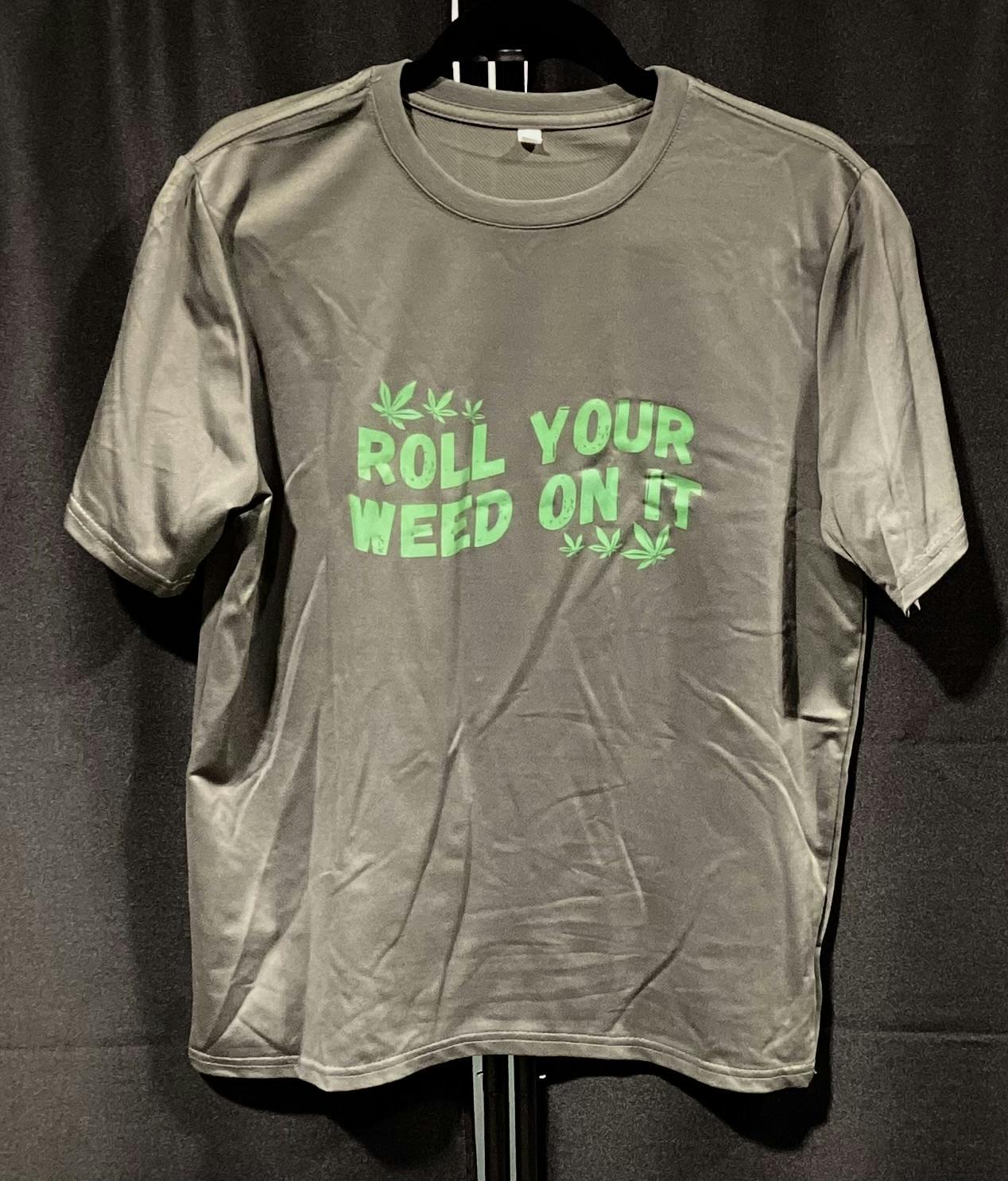 Men’s Roll Your Weed On It Dark Gray
