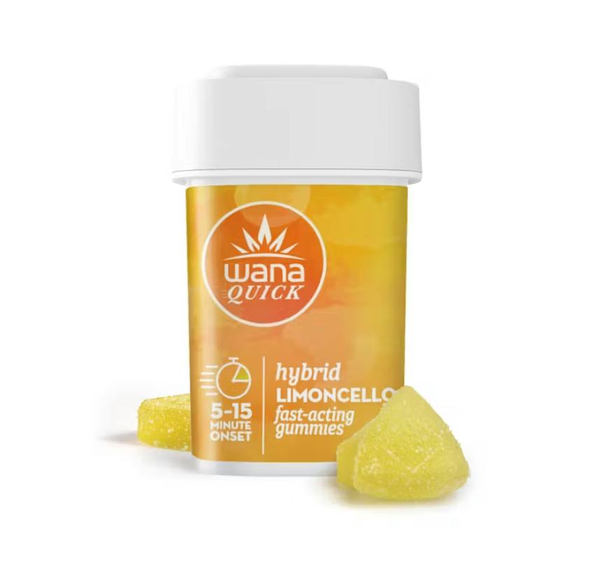 Wana - Limoncello Quick Gummies 100mg