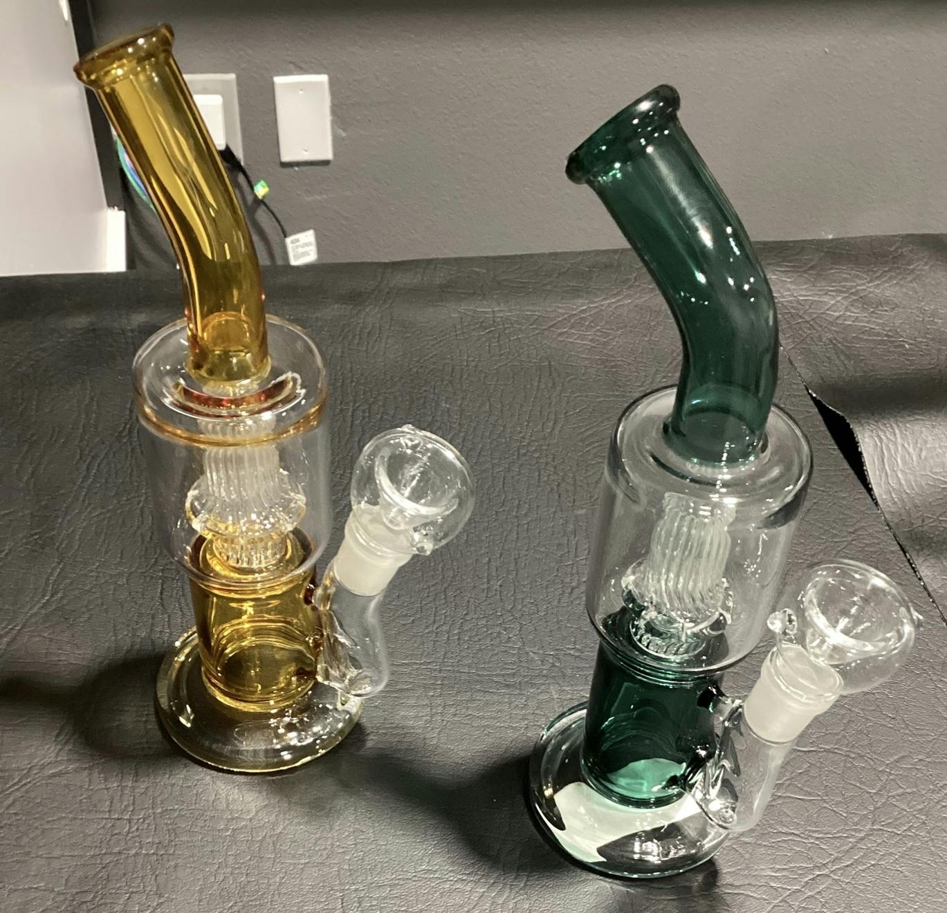 2 tone Glass Bong