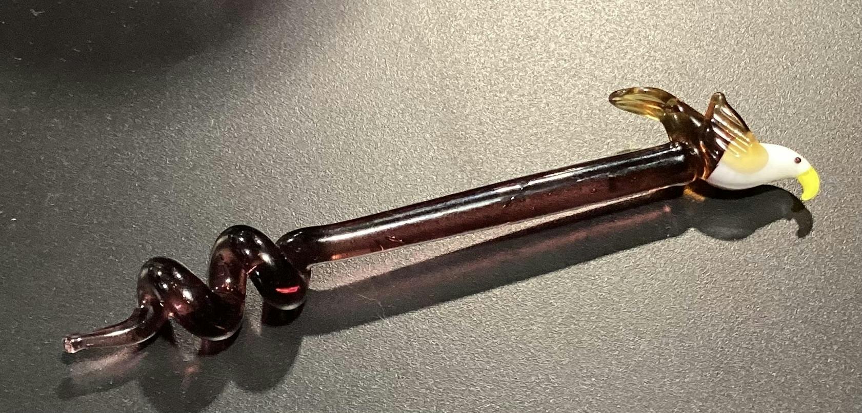 Glass Bird Twisted Dab Tool at Apogee Dispensary - Sunland Park