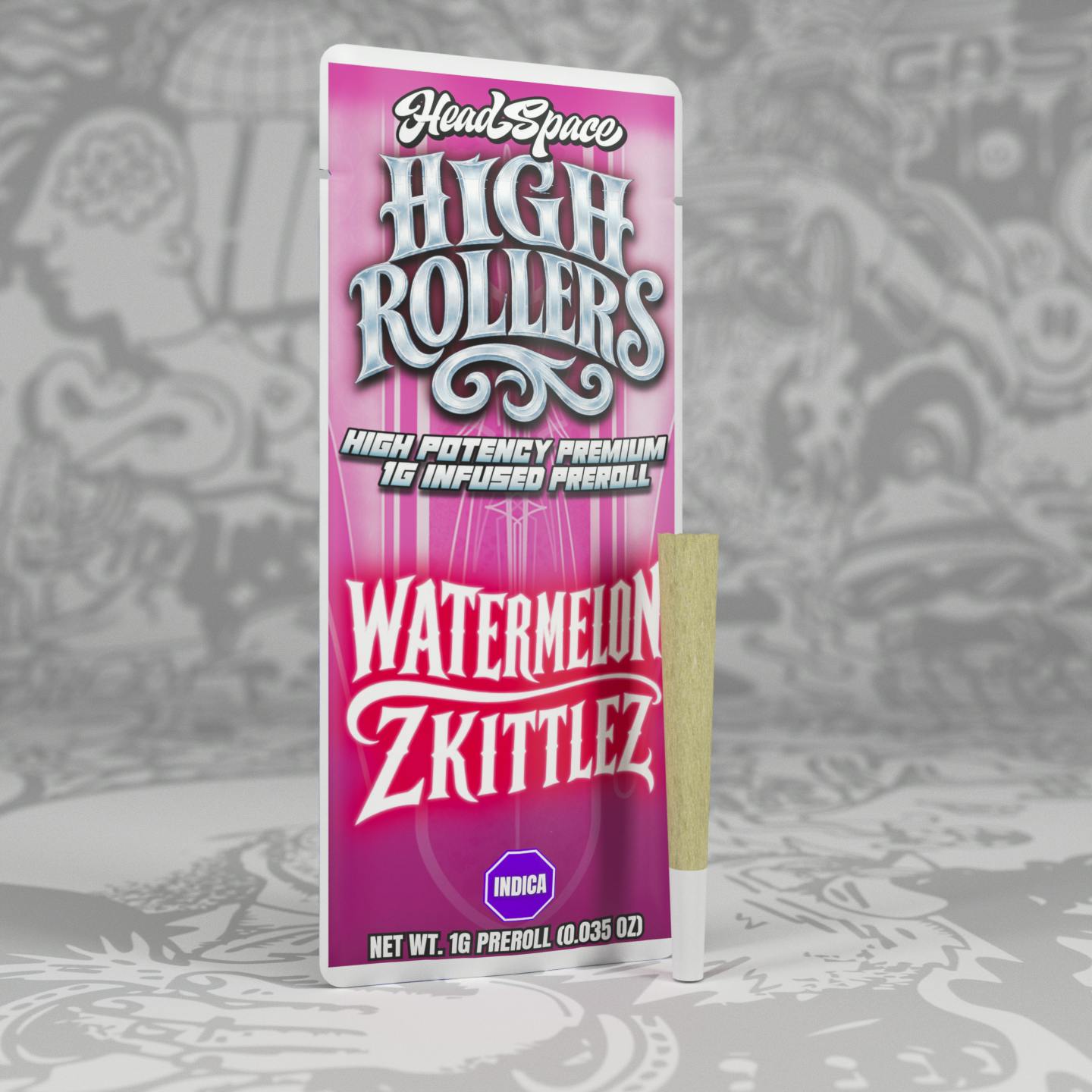 HeadSpace - Watermelon Zkittlez High Roller at Apogee Dispensary - Sunland Park