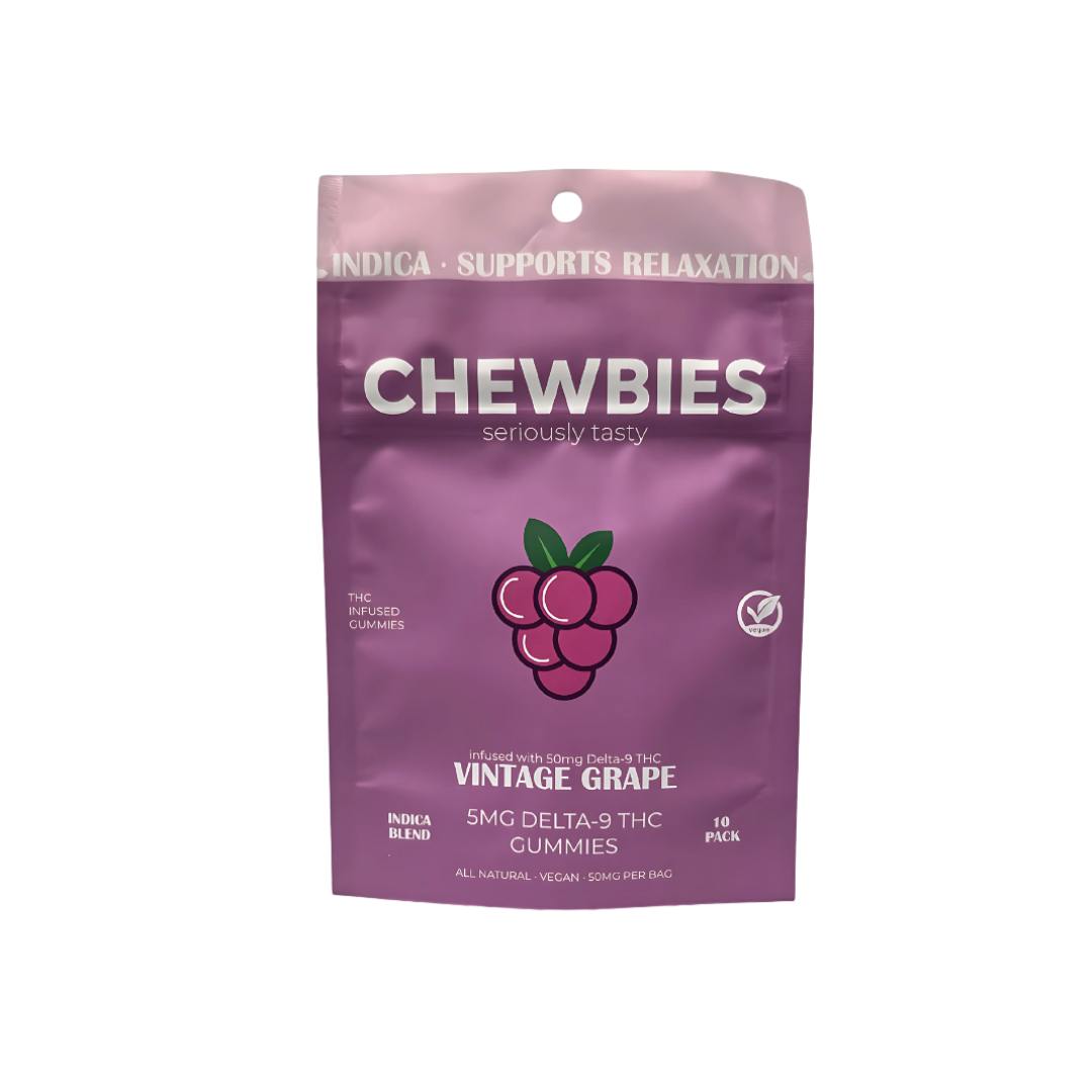 Vintage Grape Gummies | Chewbies |