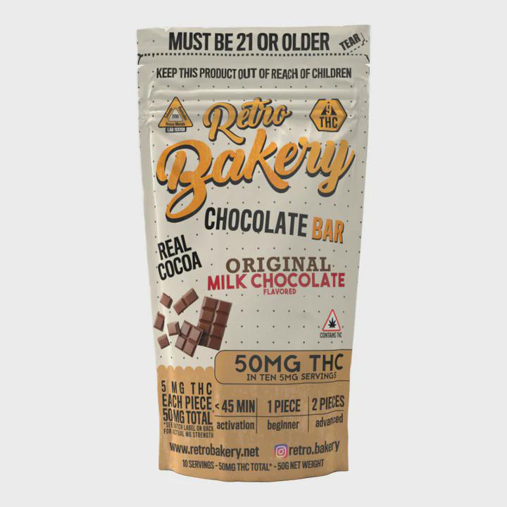 Milk Chocolate Bar | Retro Bakery |