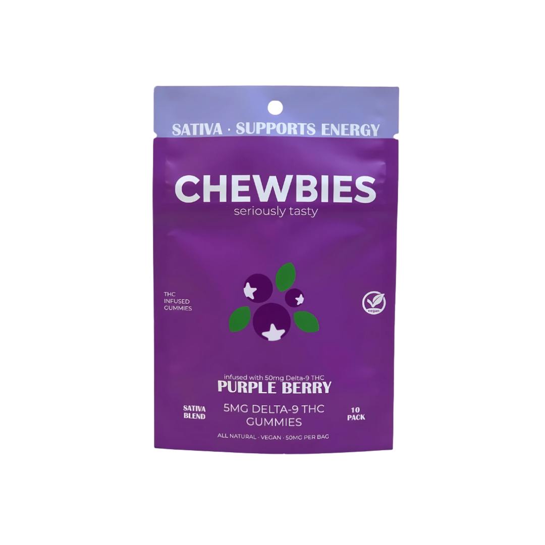Purple Berry Gummies | Chewbies |