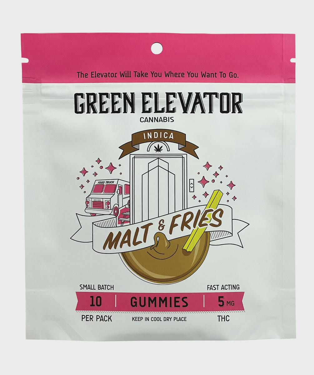 Malt & Fries Gummies | Green Elevator Cannabis |