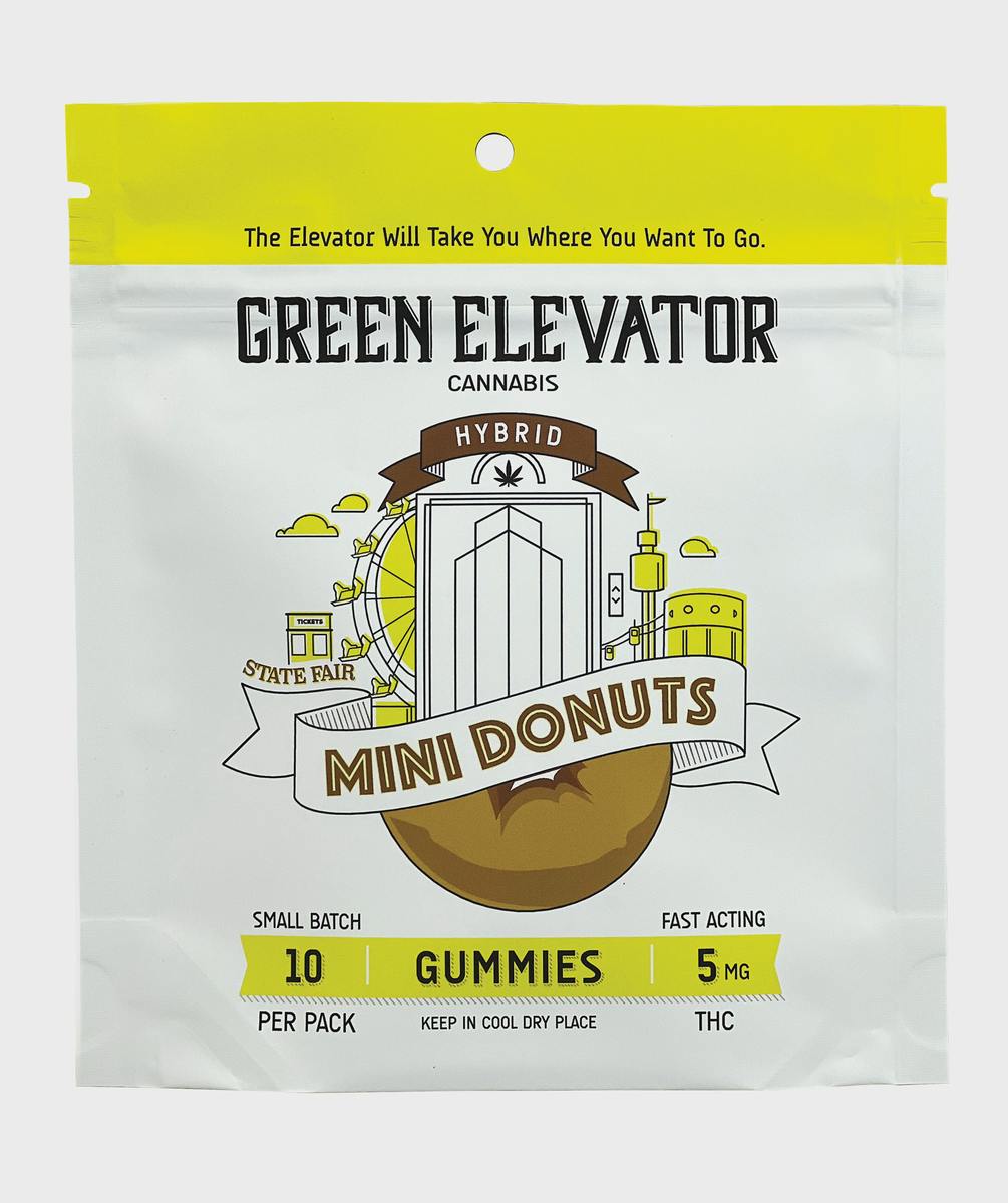 Mini Donuts Gummies | Green Elevator Cannabis |